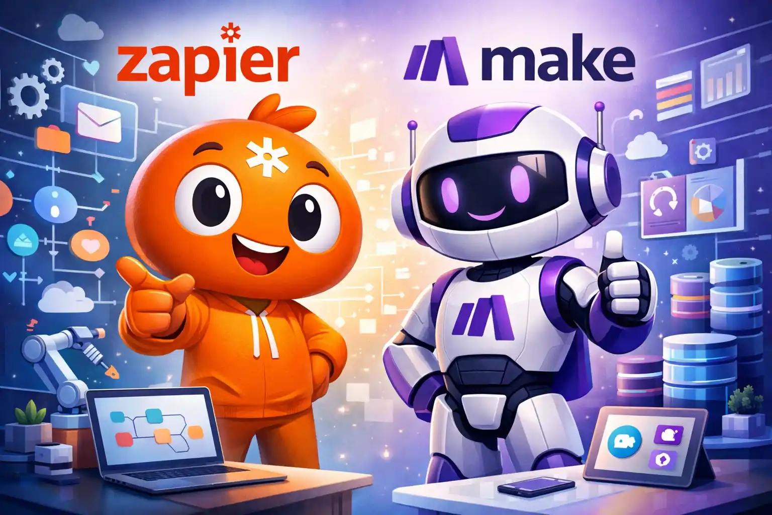 Zapier & Make : Connectez vos outils